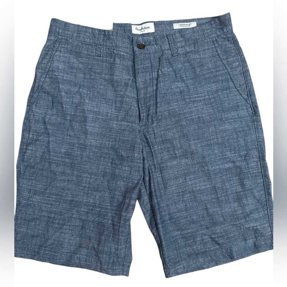 NWT Goodfellow linen shorts sz 32  10.5”  inseam Linden style